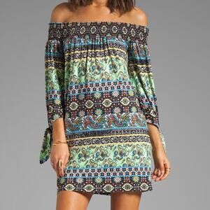 Eliza Off the Shoulder Dress VOOM by Joy Han || Small EUC